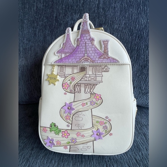 Disney | Bags | Disney Tangled Tower Backpack | Poshmark